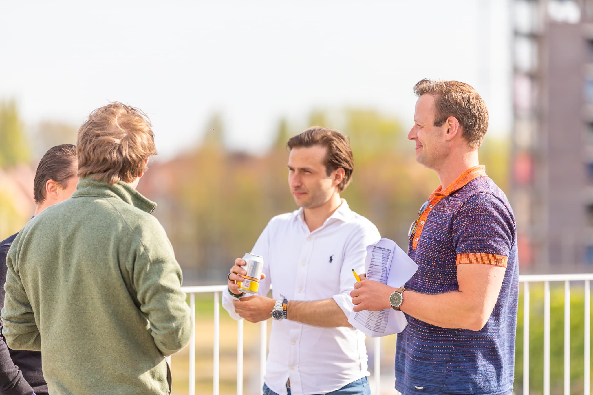 People talking at a BCNL event