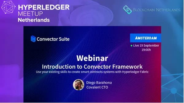 We're excited to partner with Covalent for an educational webinar about Convector! Convector Suite is an open-source development toolset for smart contract systems.